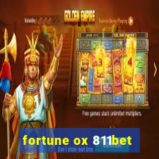 fortune ox 811bet